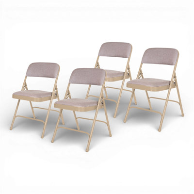 Chaise pliante rembourrée Bernadine