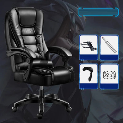 Rockton Genuine Leather Side Chair