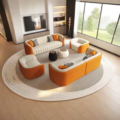 Business light  luxury negotiation sofa