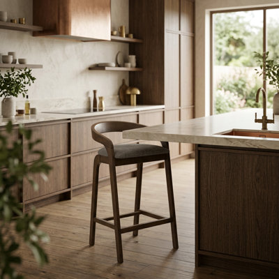 Piera Upholstered 27.36'' Counter Stool