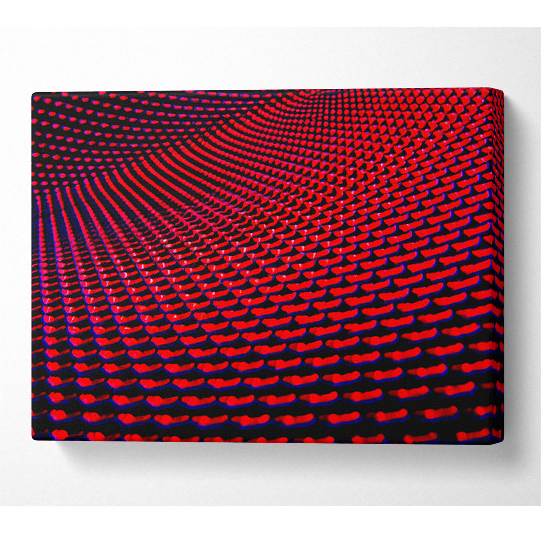 Red Movement - Kunstdrucke auf Leinwand - Wrapped Canvas