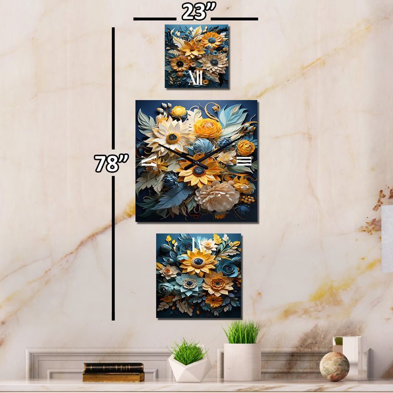 Rients Metal Wall Clock