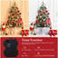 3 FT Christmas Tree, Pre-Lit Christmas Tree With 78 LED Lights, Battery-Powered,Artificial Christmas Tree-1540441913