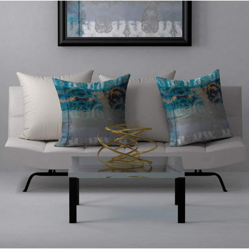Housse de coussin carrée/insert, 20 po x 20 po