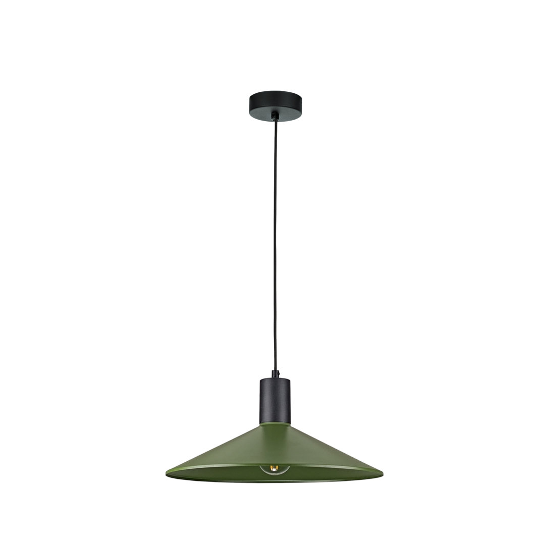 1 - Light Matte Black Dome Pendant