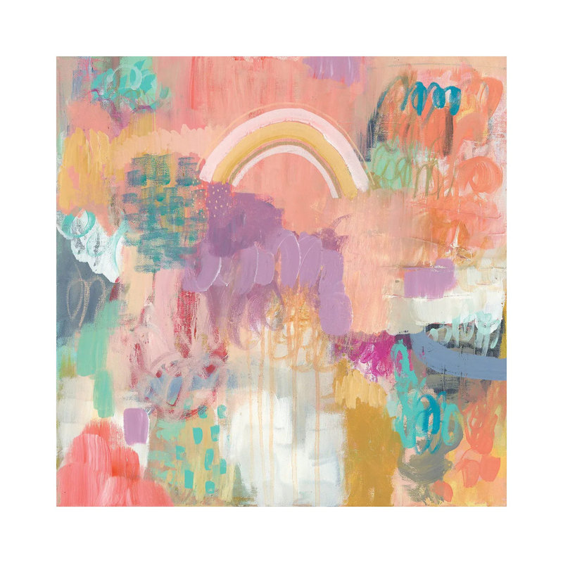Arc Of Color 1PC6, Wrapped Canvas, 45.72 cm H x 45.72 cm W x 3.175 cm D