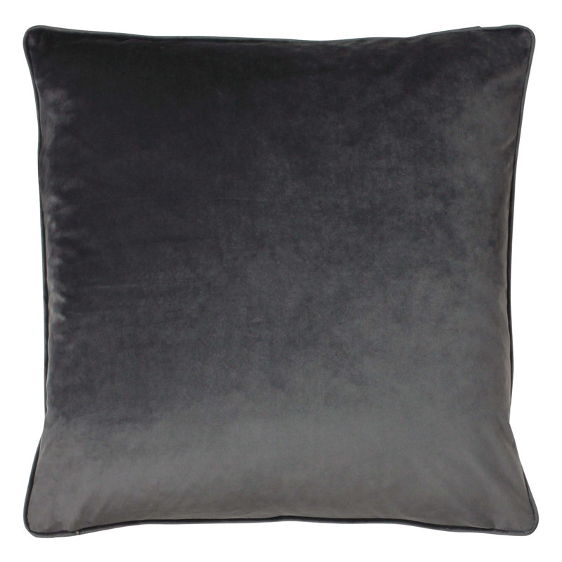 Square Cushion, Charcoal