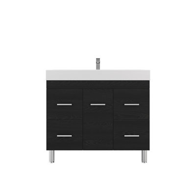 Meuble-lavabo simple 42 po Merlino