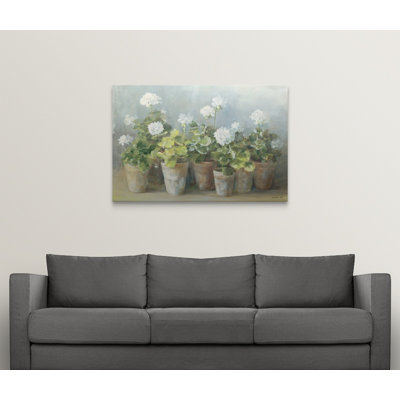 Hanli " White Geraniums " by Danhui Nai