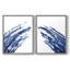 Indigo Arch I - reproduction encadrée de qualité supérieure - prête à être accrochée - aucun clou requis - aucun clou requis-1885962045-1885962046