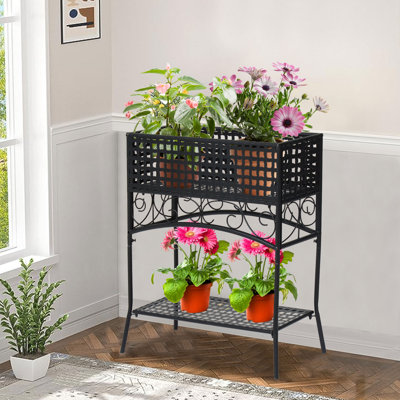 Coviello Metal Raised Garden Bed