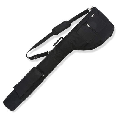 Lightweight Golf Sunday Bag for A Few Clubs - Portable Par 3 Travel Golf Bag - Practice Carry Bag with Adjustable Shoulder Strap for Driving Range & Short Course