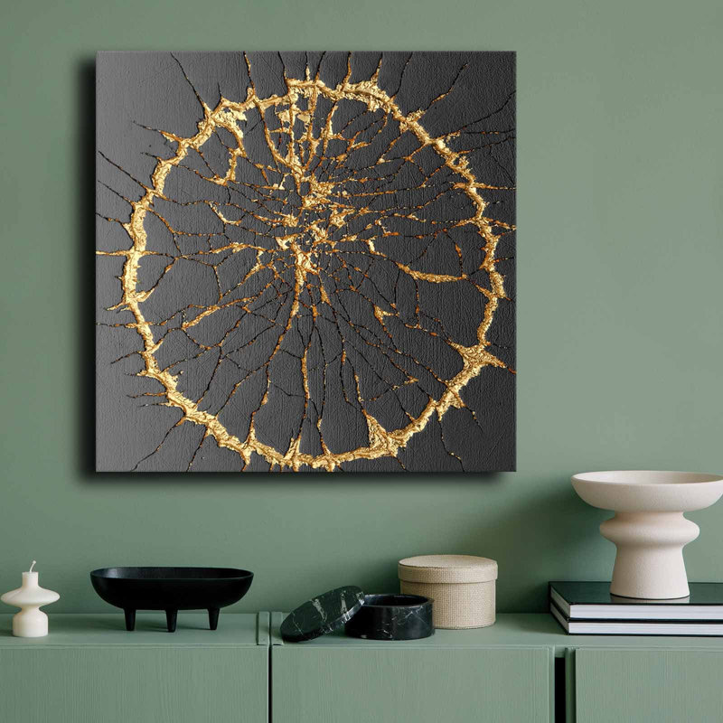 Peinture décorative sur toile