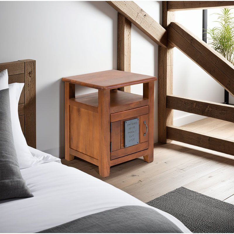 Gratian Solid Wood End Table