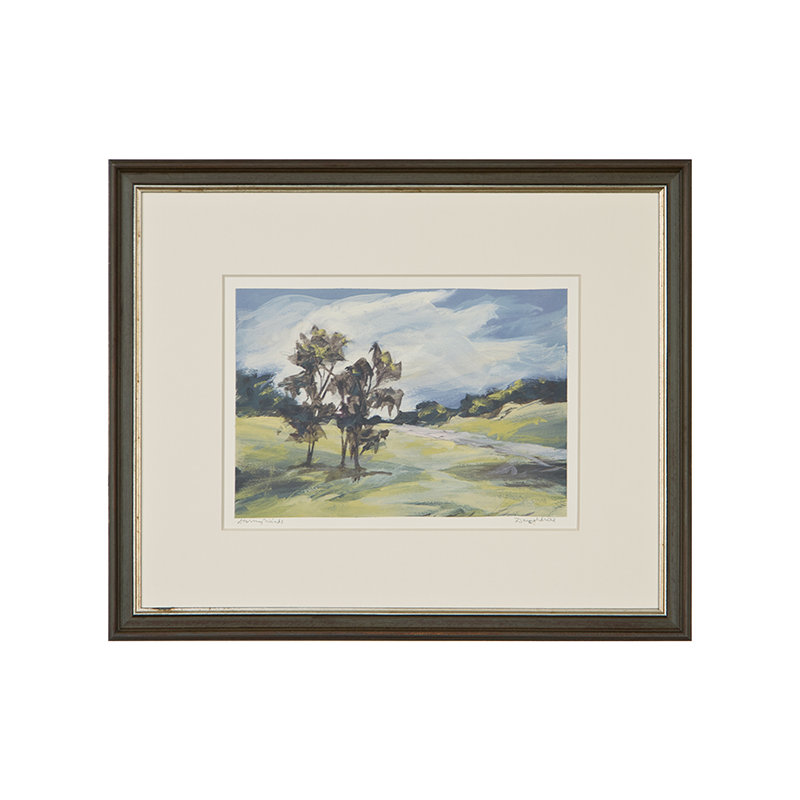 Stormy Winds - Peinture encadrée par Daughdrill