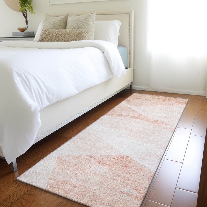  Tapis de porte antidérapant Malchow, Tapis de couloir 2 pi 3 po x 7 pi 6 po