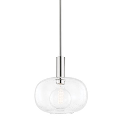 Luminaire suspendu en dome à 1 lumière