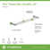 Dia 24" Extra Long Wall Mounted Double Towel Bar with Installation Hardware