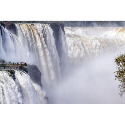Devil''s Throat, Iguacu Falls - Wrapped Canvas Print