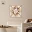 «Glamour Scarf Canvas», art floral foncé et art mural par Art Remedy-104434321-104434308