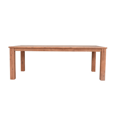 Hadiya Galatsi Solid Acacia Wood Dining Table