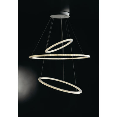 Steinauer 1 - Light Unique/Statement LED Chandelier
