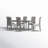 Maeda 6 - Person Four Leg Dining Set-89359232