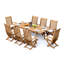 Warwick Outdoor - Piece Teak Dining Set-2137519303