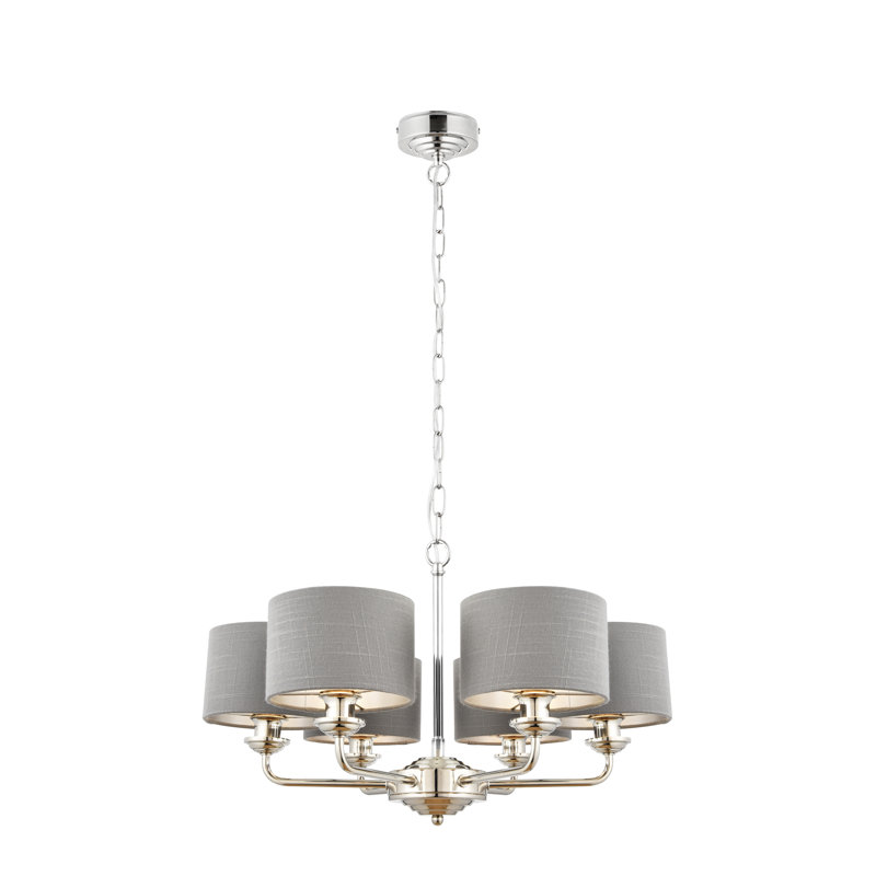 Landover 6 - Light Shaded Chandelier