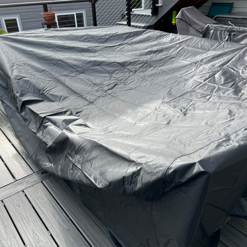 Patio Cover Outdoor Furniture Covers Waterproof Durable Patio Cover For Outdoor Furniture Protection, 39" H x 95" W x 64" D