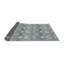 Tapis bleu/rose à motifs-1612197890