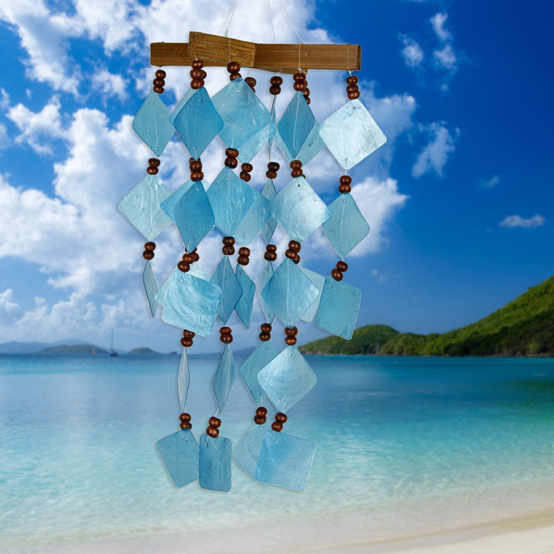Carillon Diamond Capiz, Bleu