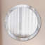 Huldar Glass Flat Wall Mirror