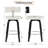 Swivel Upholstered Bar Stool With T-Shaped Backrest-1627311128-1627311129