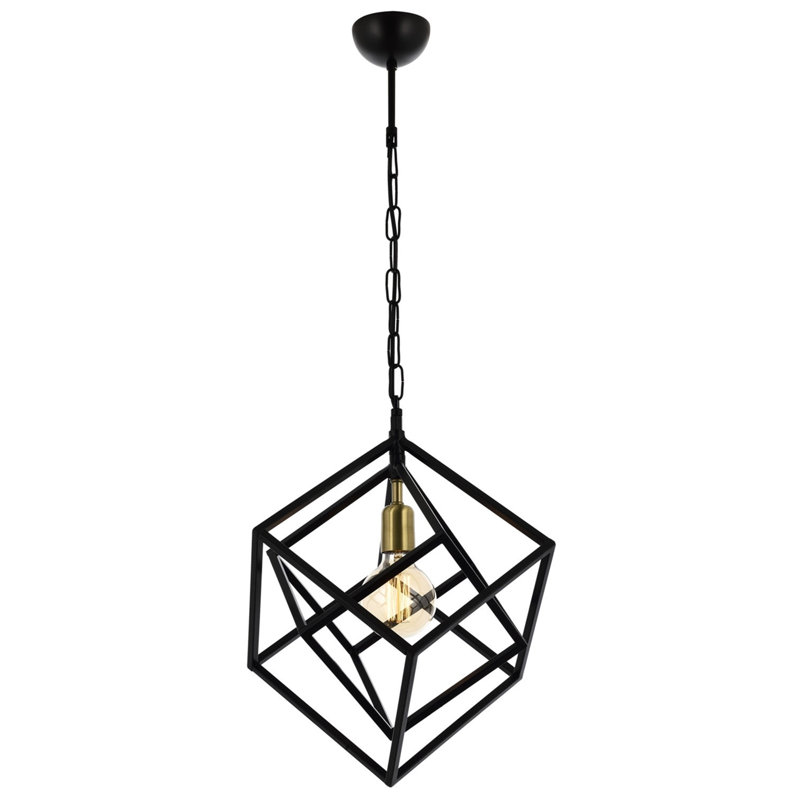 Luminaire suspendu géométrique 1 lumière