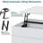 Lift Top Coffee Table With 2 Drawers & Smart LED Light-1580458873