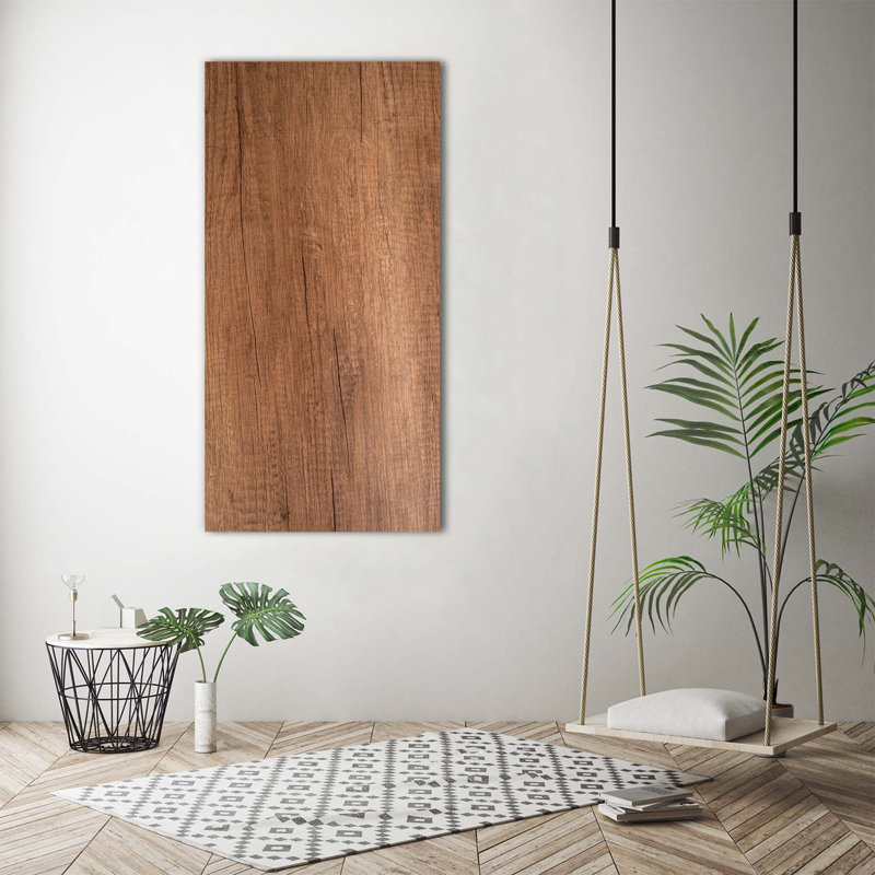 Wooden Background - Wrapped Canvas Print