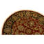 High-Quality Hand-Knotted Red And Black Area Rug