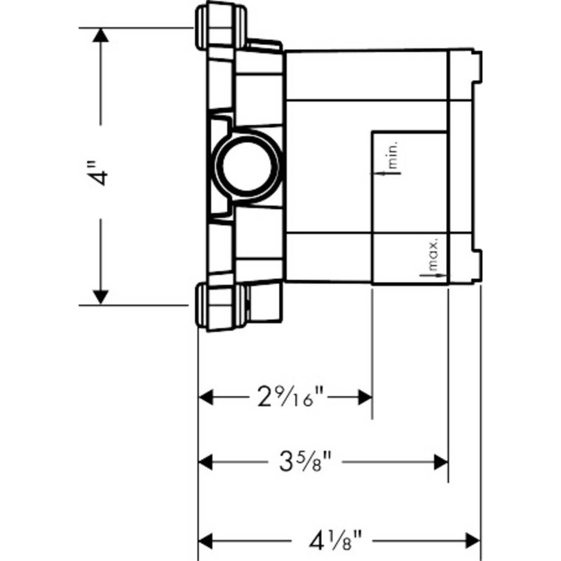 Axor Wall-Mounted Showerhead