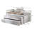 Slatted Armrest Twin Daybed With Roll-Out Bed