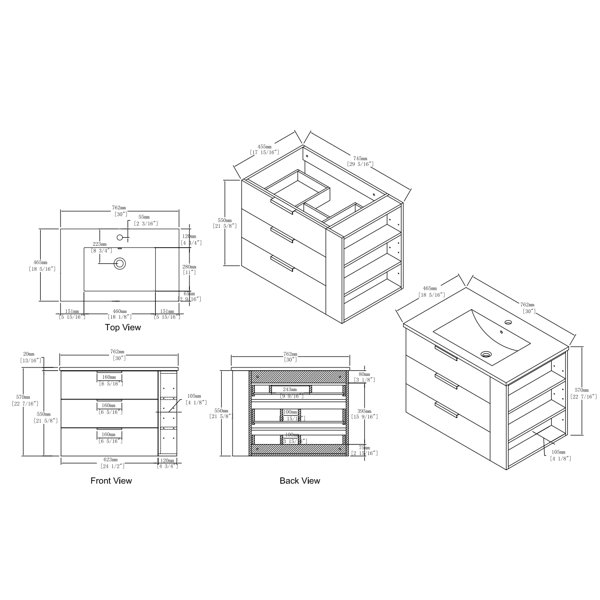 Dimensions du produit