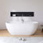 Baignoire tourbillon autoportante en acrylique 67 po x 32 po