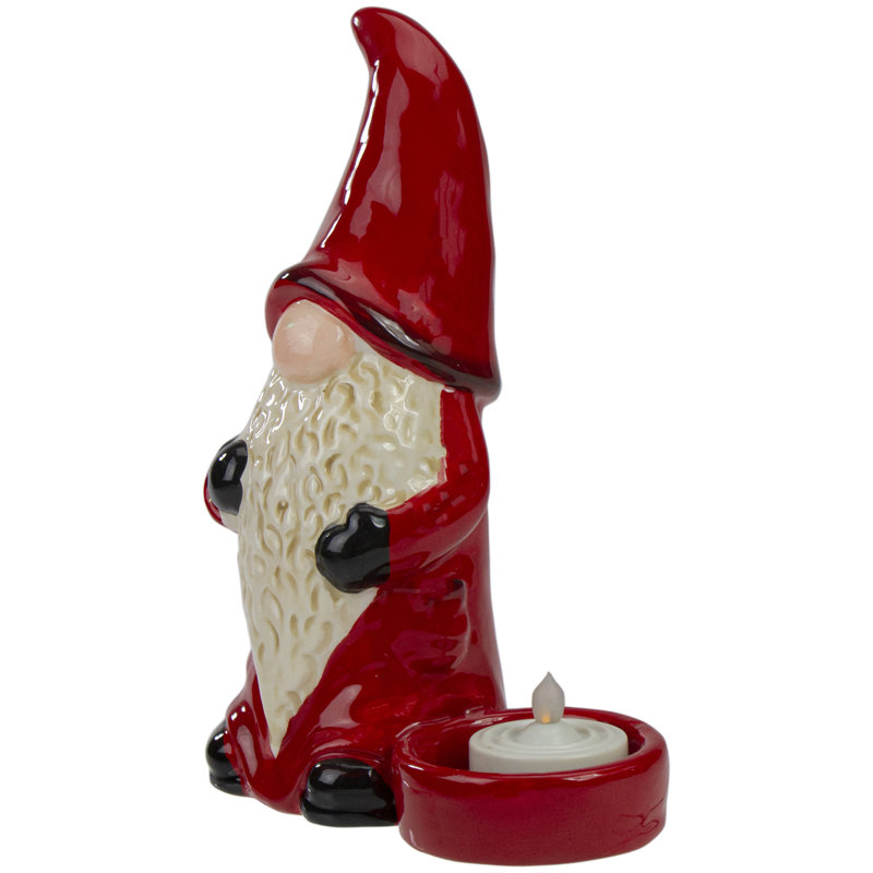 Porte-bougie de Noël 7 po Gnome