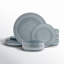 Jensen 12-Piece Stoneware Dinnerware Set, Service for 4