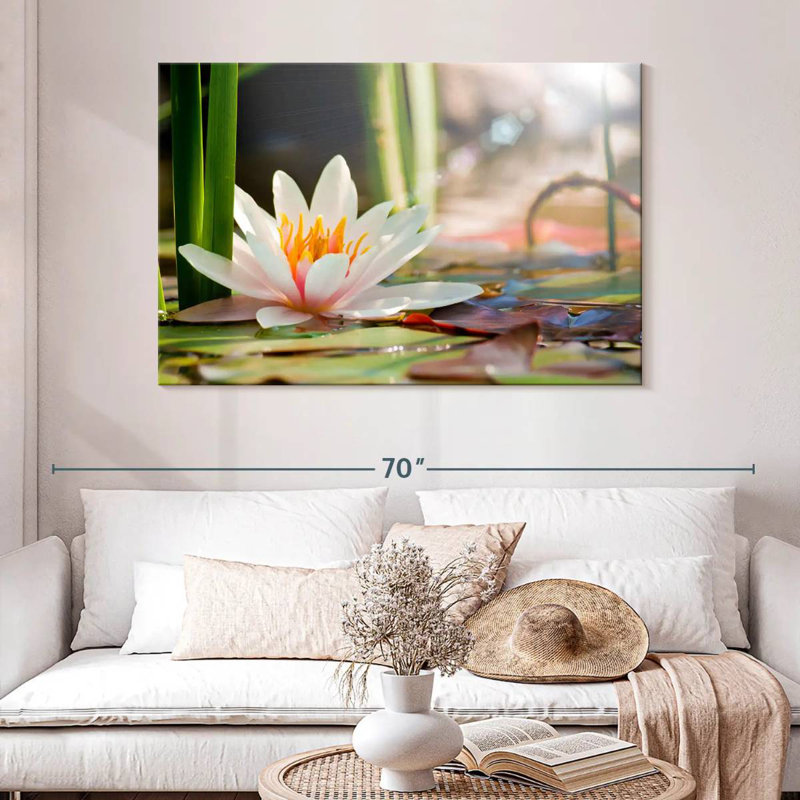 Harnek Water Lily Bloom, 32" H x 48" W