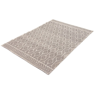 Cynae Performance Hand Braided Wool Indoor Rug