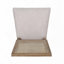Chaise en bois, dossier en rotin