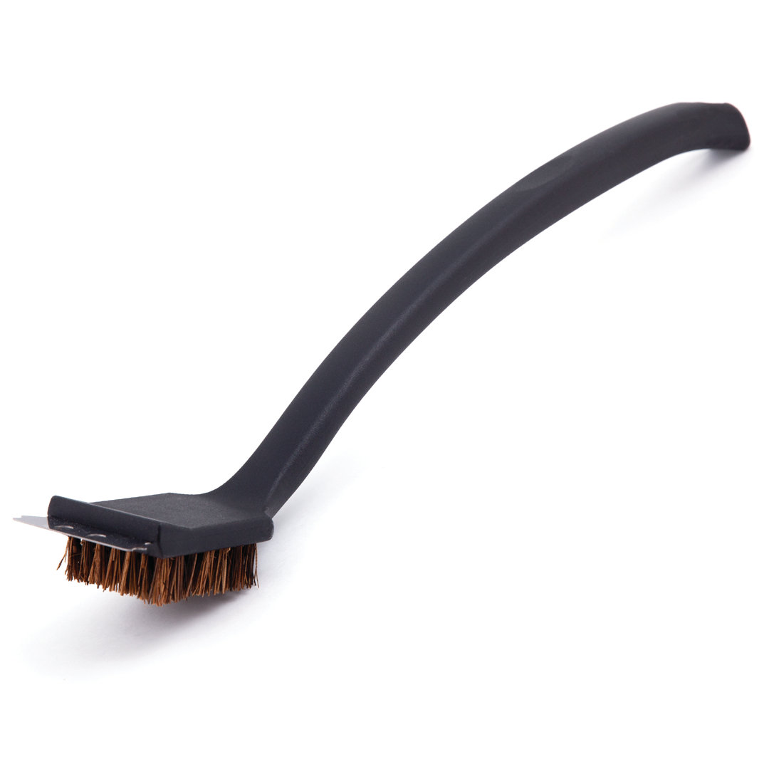 GrillPro 17-in Long Handle Palmyra Grill Brush Grillpro