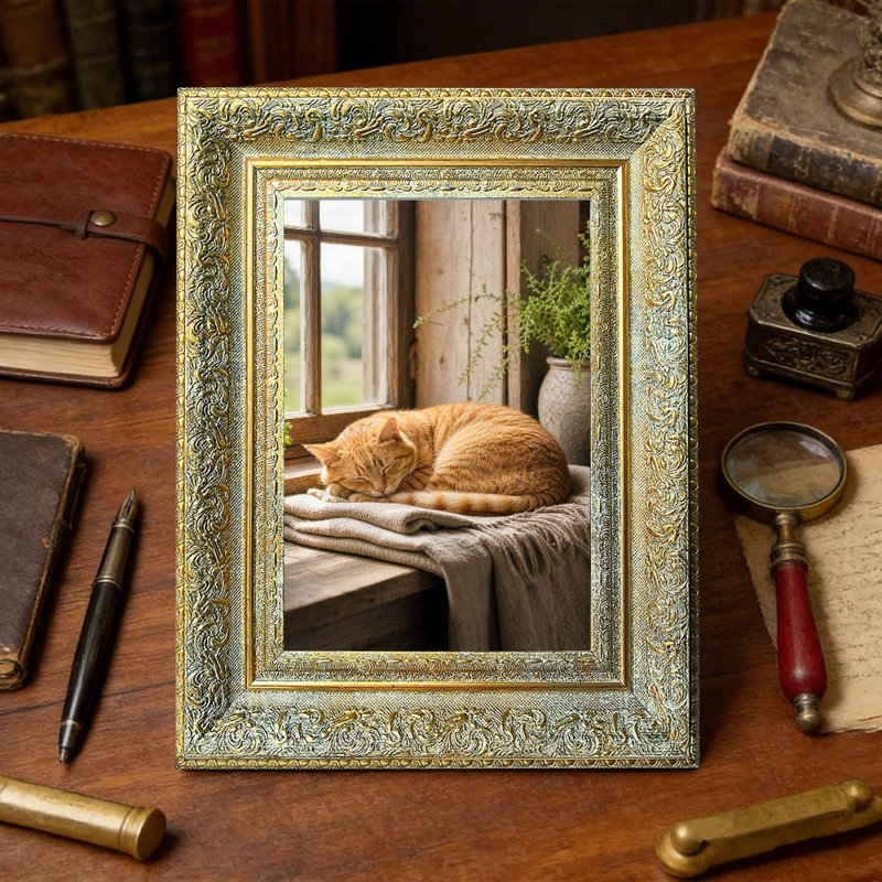 Cadre 3 pièces Home Antique Gold, Antique Gold, 3, 11" W x 14" H
