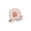 Coralina Porcelain Dinnerware Set - Service for 4